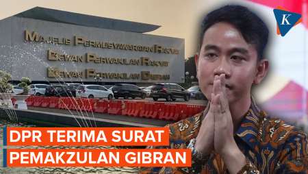 DPR Terima Surat Pemakzulan Gibran dari Purnawirawan TNI, Langsung Diserahkan ke Pimpinan