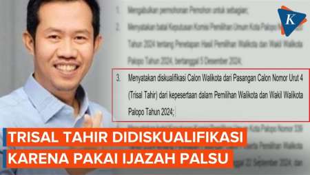 Hasil Putusan MK: Pakai Ijazah Palsu, Trisal Tahir Didiskualifi dan Pilkada di Kota Palopo Diulang