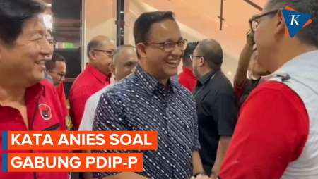 Respons Anies soal Ditawari Jadi Kader PDI-P