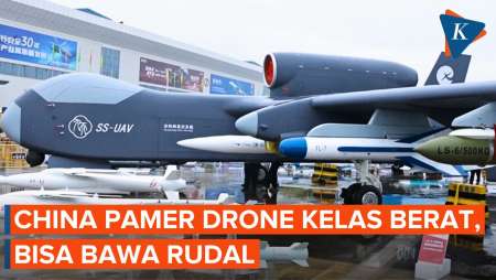 Penampakan Drone Raksasa China yang Bisa Angkut Rudal