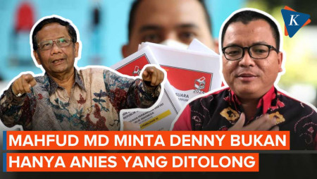 Klarifikasi Mahfud MD Beri Perintah Denny Indrayana Bantu Anies Baswedan…