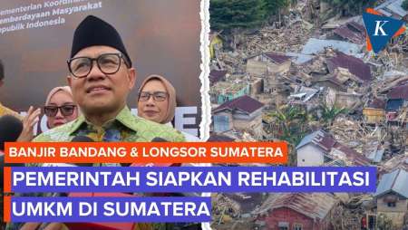 Pemerintah Siapkan Program Rehabilitasi UMKM Pasca-Bencana Sumatera Dalam 3 Bulan
