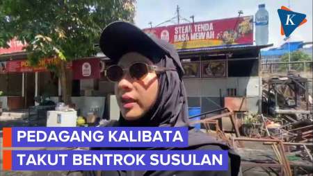 Respons Pedagang Di Kalibata Usai Ricuh Imbas Matel Tewas