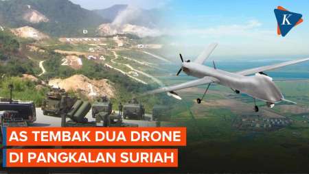 AS Gagalkan Serangan ke Pangkalannya di Suriah, 2 Drone Ditembak Jatuh