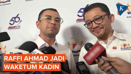 Raffi Ahmad Ditunjuk Jadi Waketum Kadin