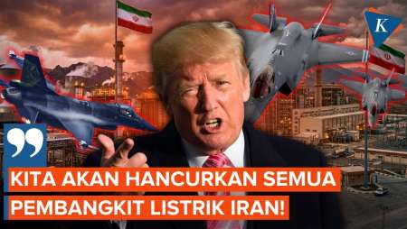 Trump Ancam Iran, Akan Lumpuhkan Listrik Dam Jembatan Jika Tolak Kesepakatan