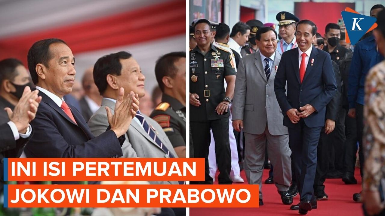 Jokowi Sempat Temui Prabowo, Bahas Apa?