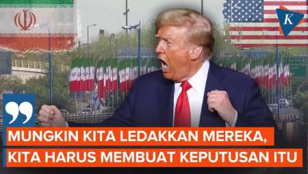 Trump Ancam Iran Lagi: Mungkin Kita Ledakkan Mereka