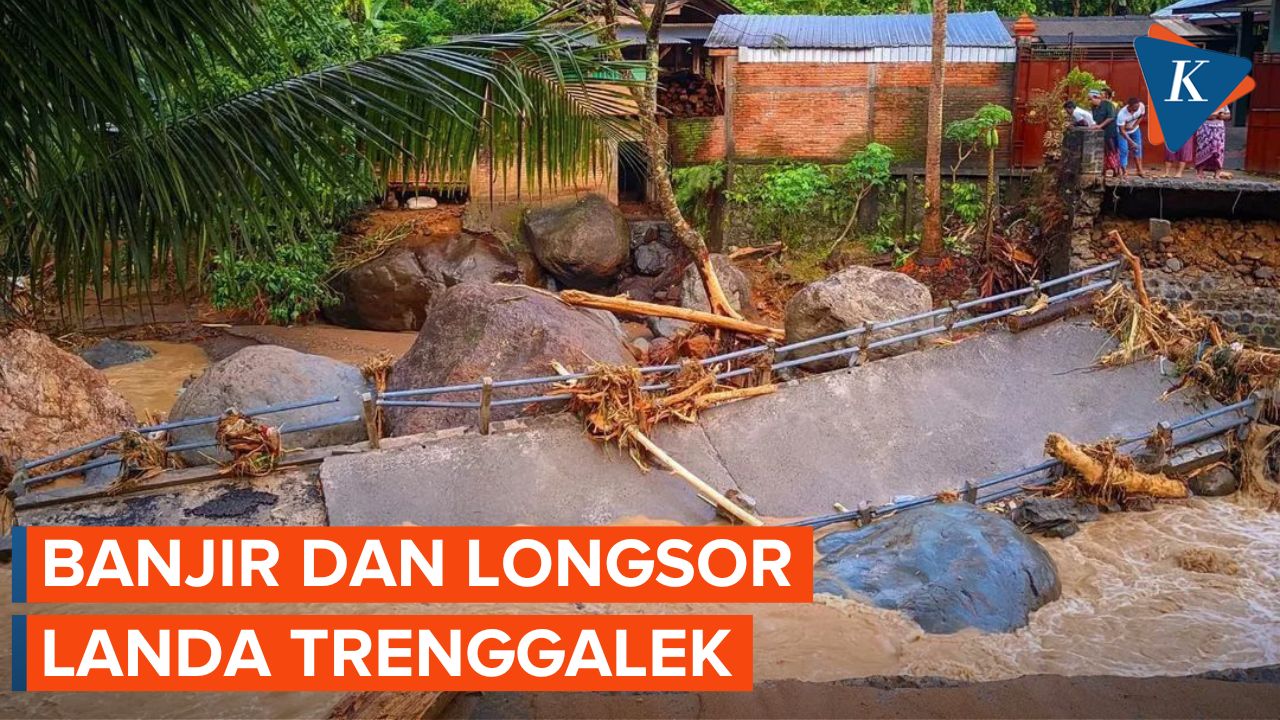 8 Desa di 2 Kecamatan Terdampak Banjir dan Longsor di Trenggalek