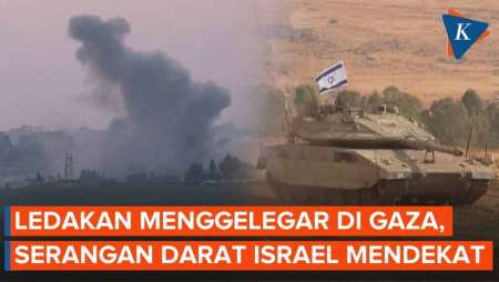 Israel Membabi-buta, Gaza Mencekam dan Operasi Serangan Darat Dikerahkan