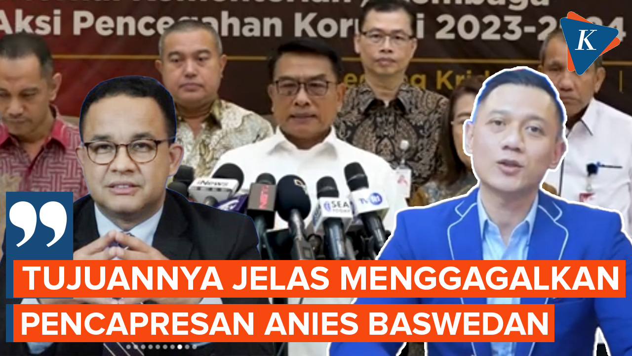 AHY Tuding Upaya PK Moeldoko untuk Gagalkan Anies Jadi Capres