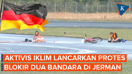 Aktivis Iklim Protes di Bandara Jerman, Sebabkan Banyak Penerbangan Batal