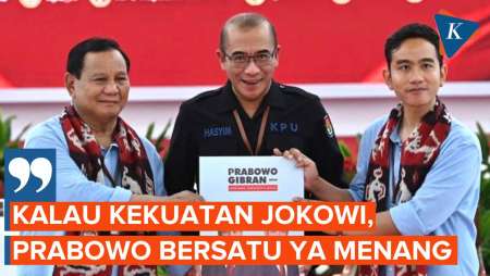 Klaim Didukung Jokowi, Prabowo Optimis Menang di Pilpres 2024