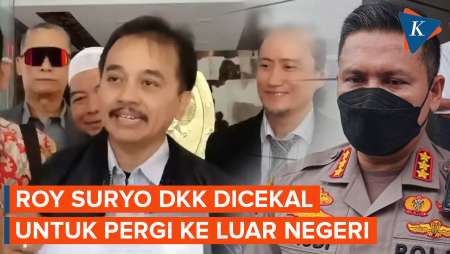 Roy Suryo dkk Tersangka Kasus Ijazah Jokowi Dicekal ke Luar Negeri