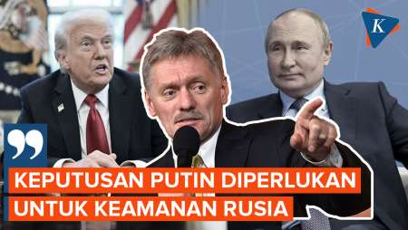Trump Kecewa Rusia Gempur Ukraina, Begini Respons Kremlin