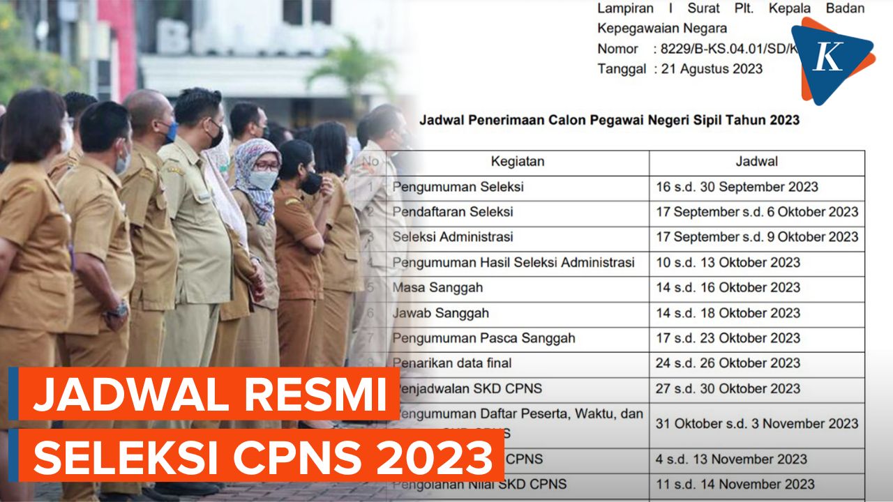 Jadwal CPNS 2023 Sudah Keluar, Jangan Terlewat!