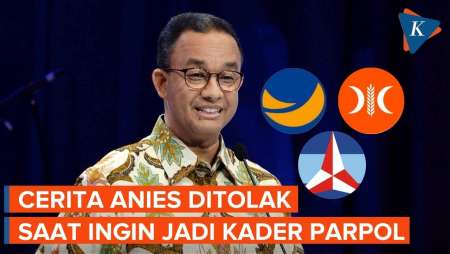 Anies Cerita Pernah Ditolak Saat Tawarkan Diri Jadi Kader Partai