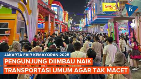 Area Jakarta Fair Kerap Macet Parah, Pengunjung Diimbau Naik Transportasi Umum