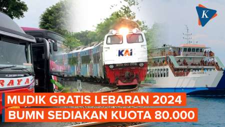 Mudik Gratis Lebaran 2024, BUMN Sediakan Kuota 80.000 Orang