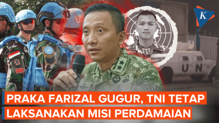 Praka Farizal Gugur, TNI Tetap Laksanakan Misi Perdamaian Di Lebanon