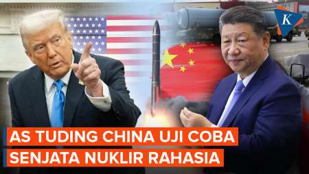 AS Tuduh China Diam-diam Lakukan Uji Coba Senjata Nuklir