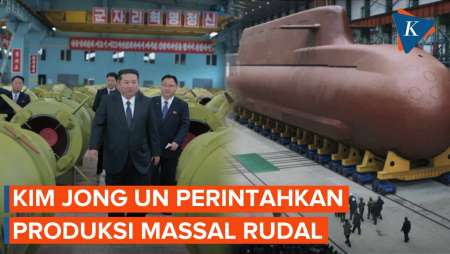 Usai Pamer Kapal Selam Nuklir, Kim Jong Un Perintahkan Produksi Massal Rudal