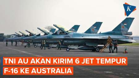 TNI AU Akan Kirim 6 Jet Tempur F-16 untuk Latma Pitch Black di Australia