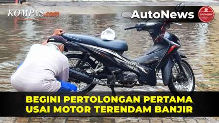 Pertolongan Pertama Setelah Motor Terendam Banjir