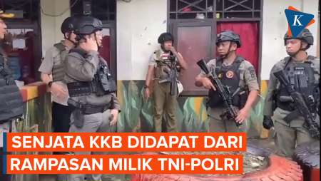 Terungkap! Senjata KKB Papua Banyak Didapat dari Rampasan Milik TNI-Polri