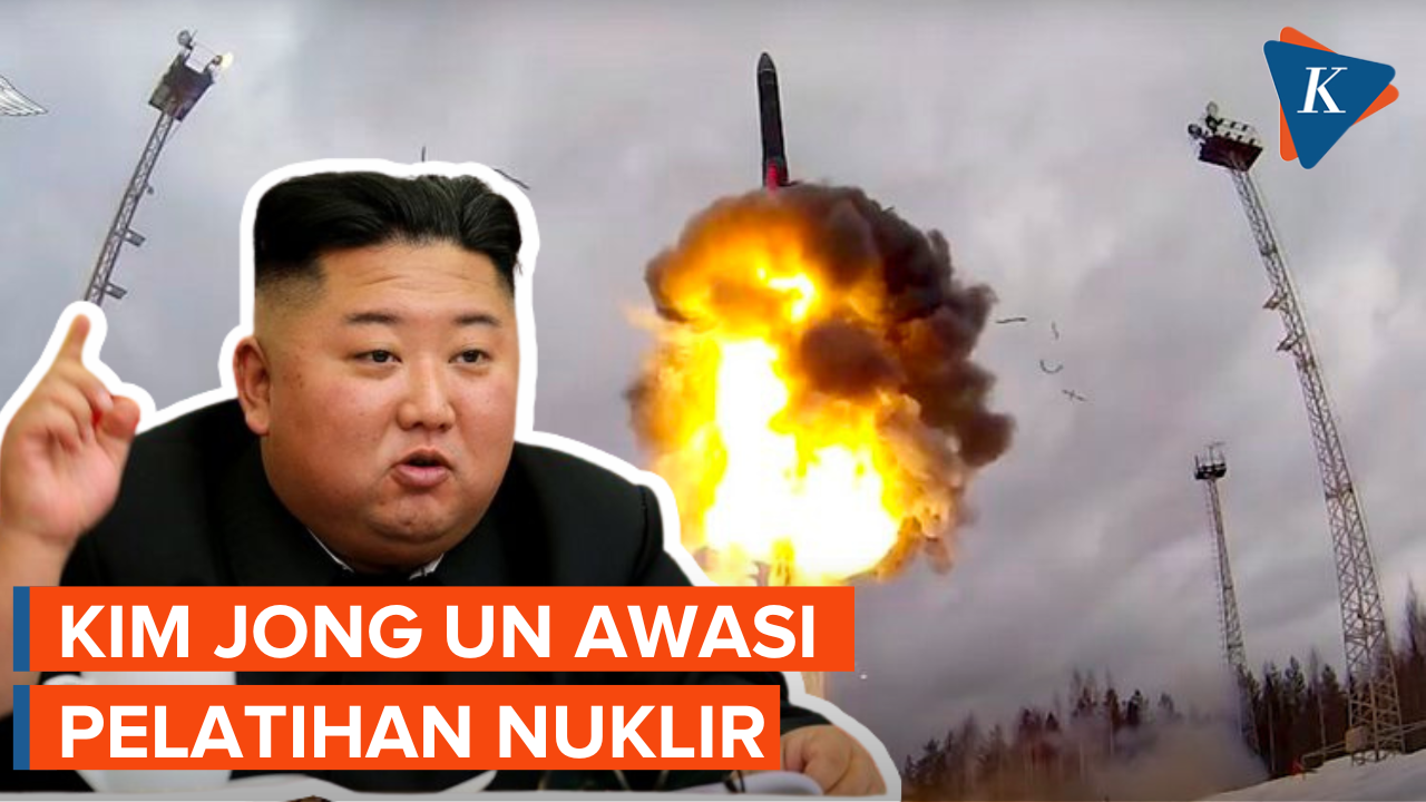 Kim Jong Un Turun Tangan Awasi Pelatihan Nuklir Korut