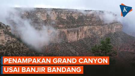 Penampakan Grand Canyon AS Setelah Diterjang Banjir Bandang