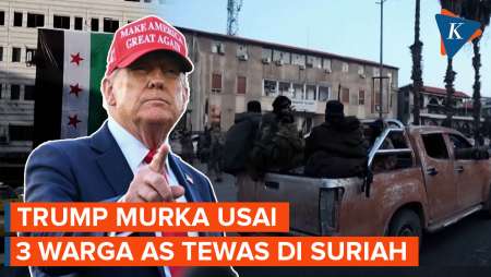 Trump Murka Setelah 3 Warga AS Tewas Diserang Di Suriah, Janji Balas