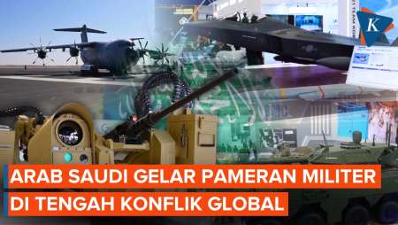 Deretan Alutsista Hingga Senjata Di Pameran Militer Arab Saudi Yang Digelar Di Tengah Ketegangan Tim
