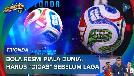 Mengenal Trionda, Bola Resmi Piala Dunia 2026 Yang Harus Di-charge Sebelum Laga