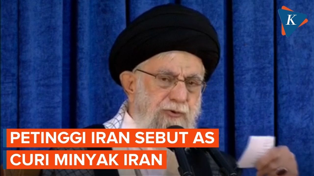Pemimpin Tertinggi Iran Sebut Amerika Mencuri Minyak Iran