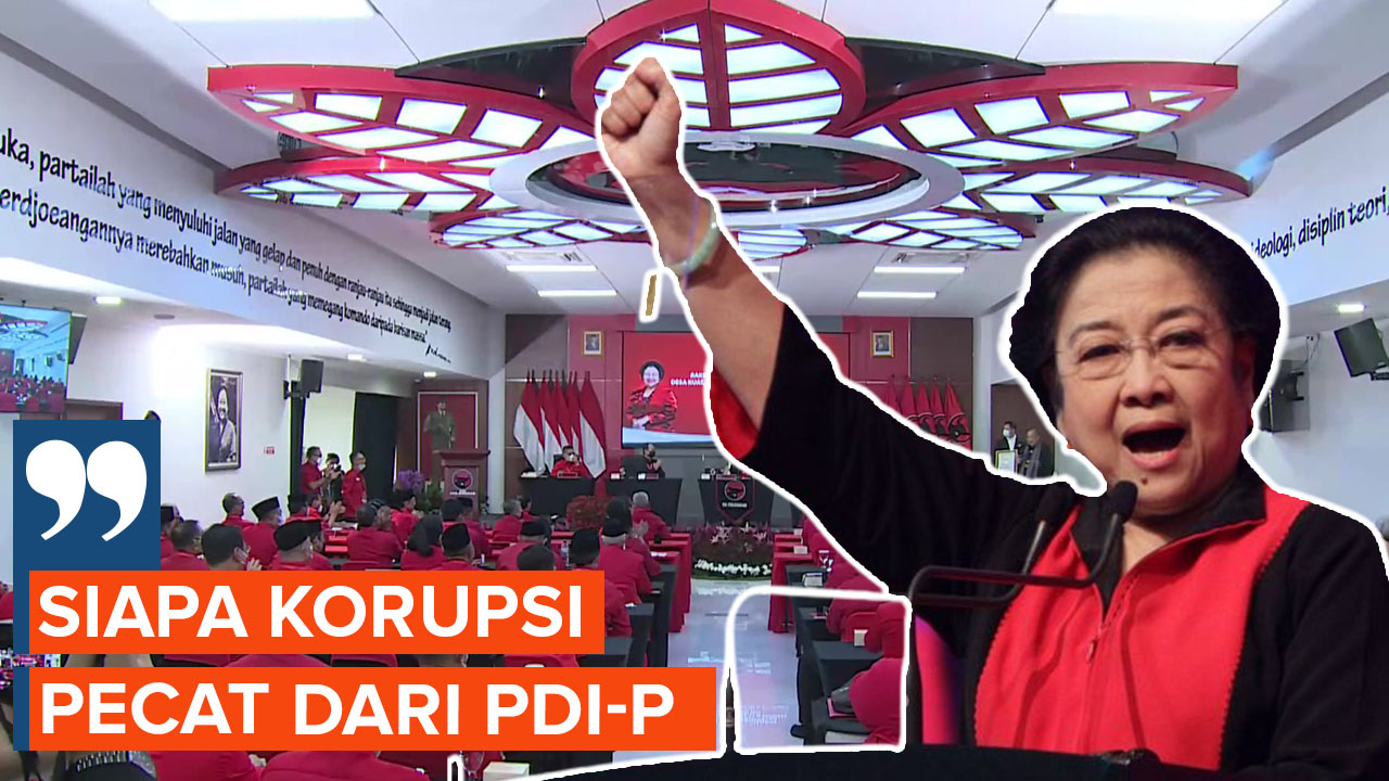 Megawati: Siapa yang Korupsi, Pecat, Keluarkan dari PDI Perjuangan!
