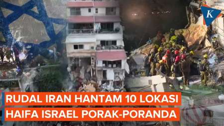 Serangan Rudal Iran ke Israel Makin 
