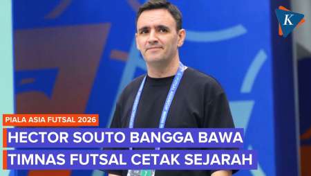 Rasa Bangga Hector Souto Setelah Bawa Timnas Futsal Indonesia Ukir Sejarah di Piala Asia Futsal