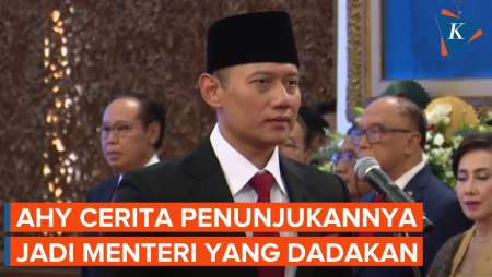 Serba Mendadak, Ini Cerita AHY Sebelum Dilantik Jokowi Jadi Menteri ATR/BPN