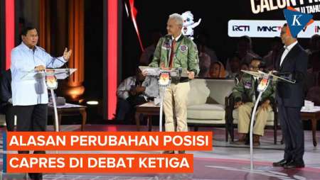 KPU Ungkap Alasan Ganjar Ditempatkan di Tengah dalam Debat Capres