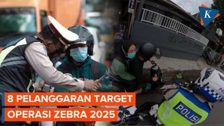 Delapan Pelanggaran Target Operasi Zebra, Awas Ada Yang Dendanya Rp 750.000
