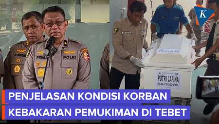 Polisi Ungkap Kondisi Jenazah Korban Kebakaran di Tebet