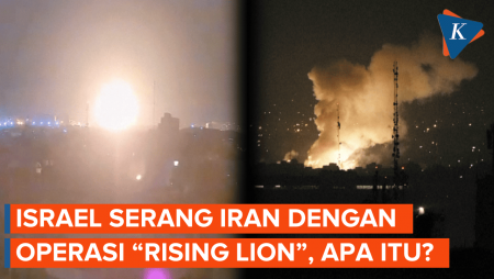 Israel Hantam Iran dengan Serangan Operasi “Rising Lion”, Apa Itu?