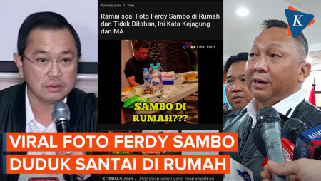 Viral Foto Sambo di Rumah, Kejaksaan: Wilayah Yuridis ada di Mahkamah Agung