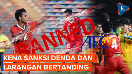 AFC Sanksi Indonesia Imbas Keributan Final SEA Games 2023 dengan Thailand