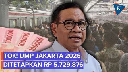 Pramono Tetapkan UMP Jakarta 2026 Naik Rp 333.115 Jadi Rp 5.729.876