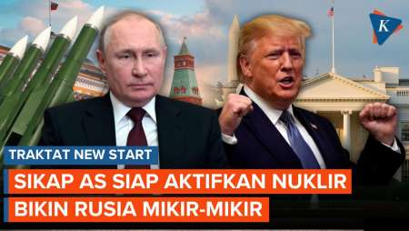 Gegara Tingkah AS, Rusia Putuskan Tak Perpanjang Traktat New START