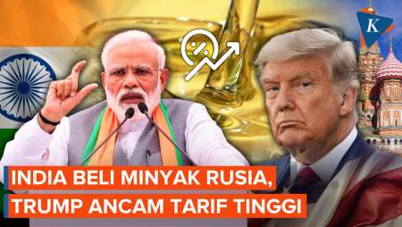 Trump Ancam India dengan Tarif Tinggi karena Terus Beli Minyak Rusia