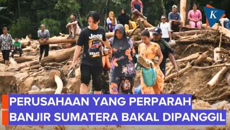 Menteri LH Segera Panggil Perusahaan Yang Memperparah Banjir Sumatera