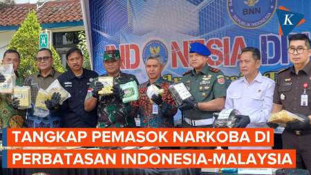 TNI Penjaga Perbatasan Gagalkan Peredaran Narkoba dari Malaysia